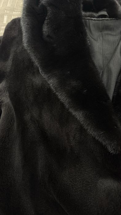 Норковая шуба стриженная