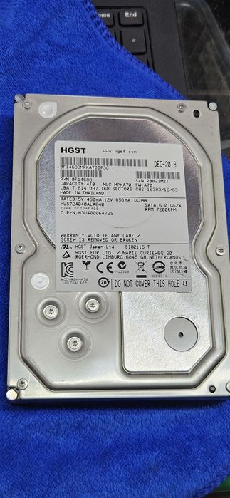 Жёсткий диск Hitach 4tb