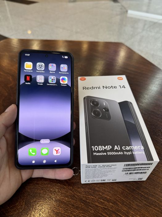 Продам телефон Redmi Note 14 256Gb /8