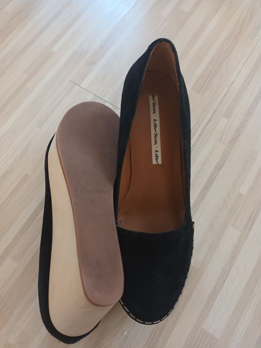 Pantofi piele întoarsă exterior piele naturala interior 37