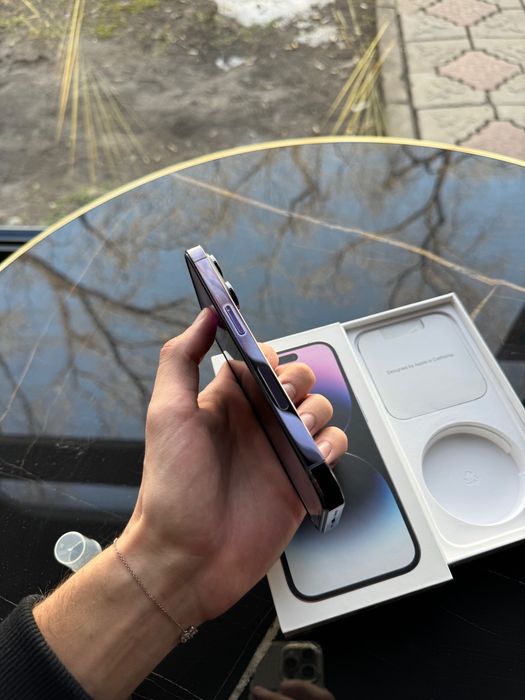 iPhone 14 Pro 256 gb, Deep Purple 77%