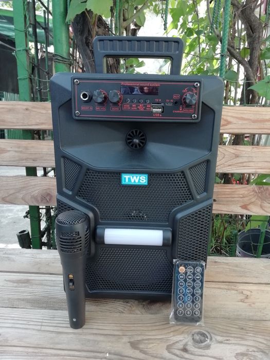 Speaker Bluetooth Karaoke Microfon Telecomandă