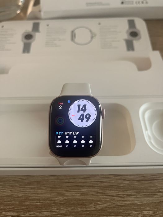 Apple Watch Series 10 Cellular, 42 mm, Rose Gold,