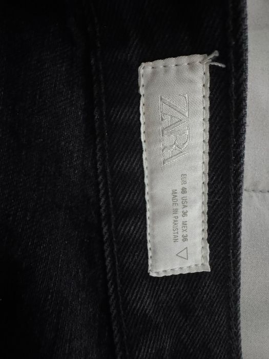 джинсы зара черные