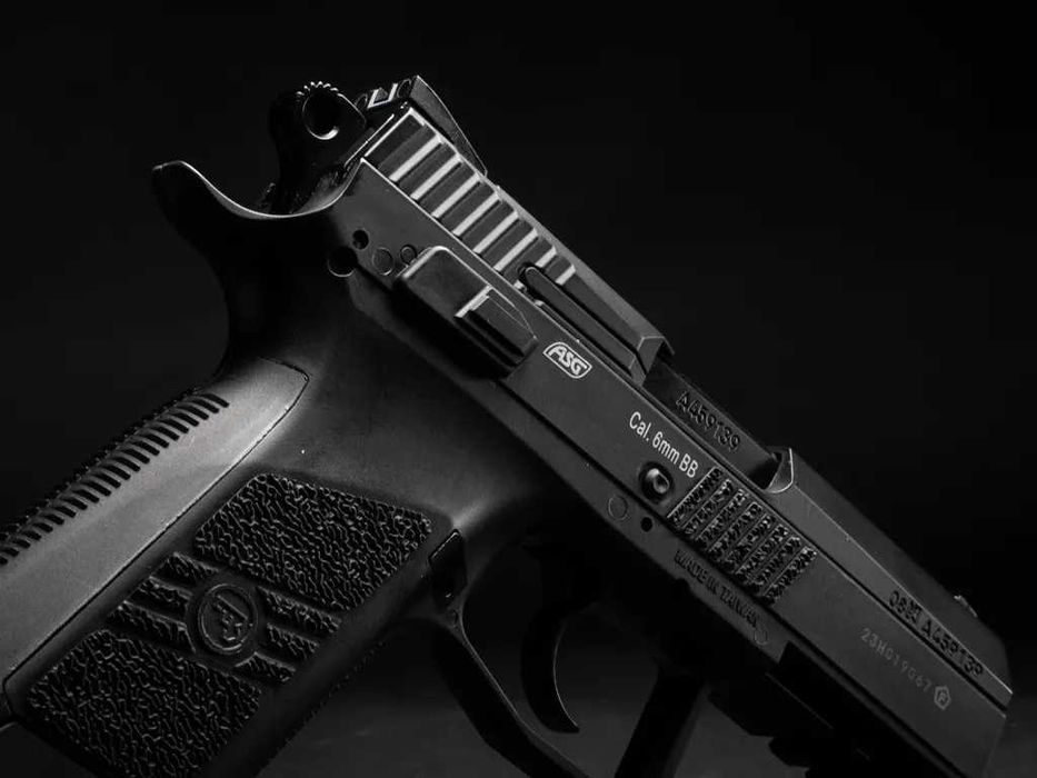 Лицензиран Еърсофт пистолет CZ 75 P-07 DUTY ASG  без GNB и с GBB CO2
