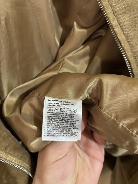 Geaca boxy maro deschis H&M barbati XXL