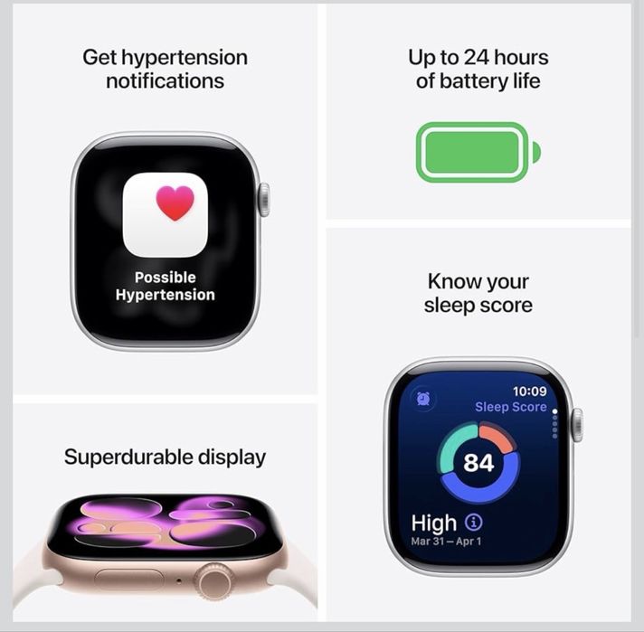 Apple watch 11 silver 42mm