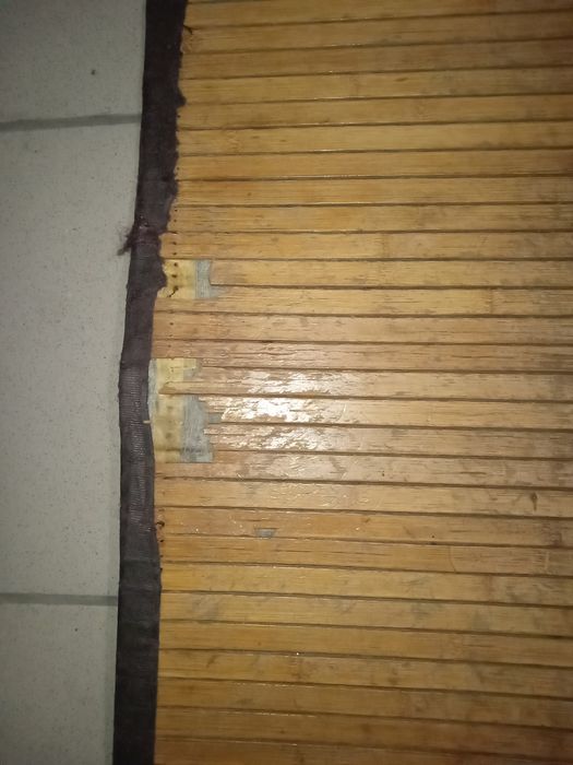 Натуральный бамбуковый ковер б/у. Очень редкий