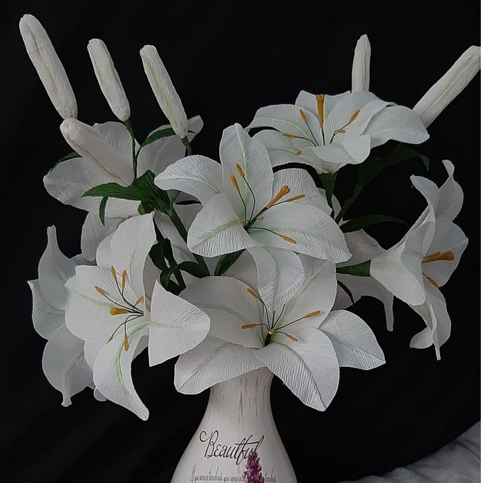 Aranjamente florale din hartie floristica
