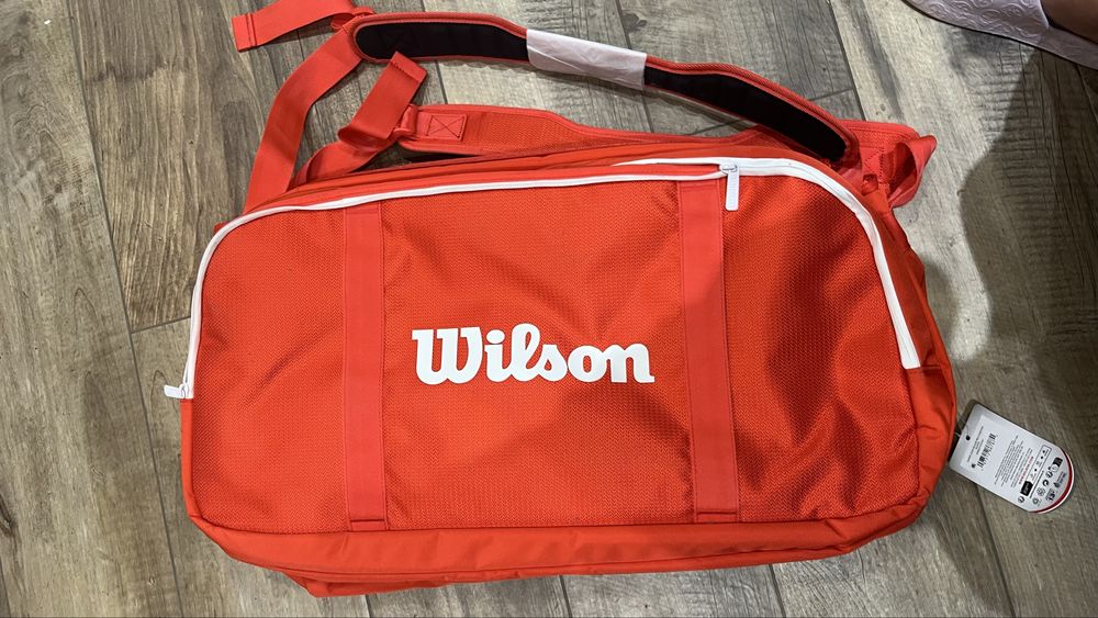 Wilson Super Tour Red Coaches Duffel / тенис чанта