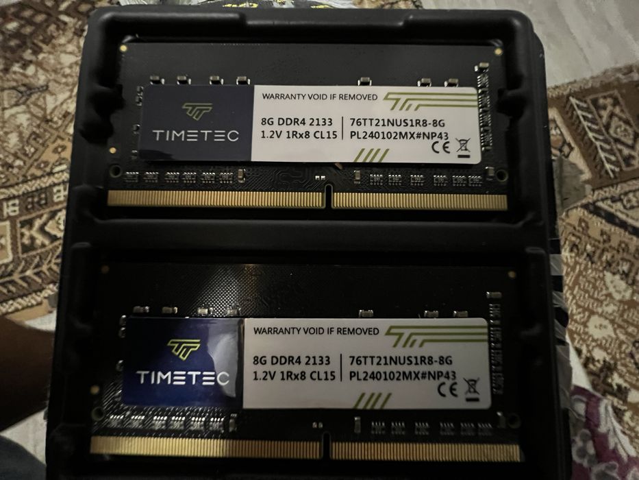 Ram laptop timetec/kingston