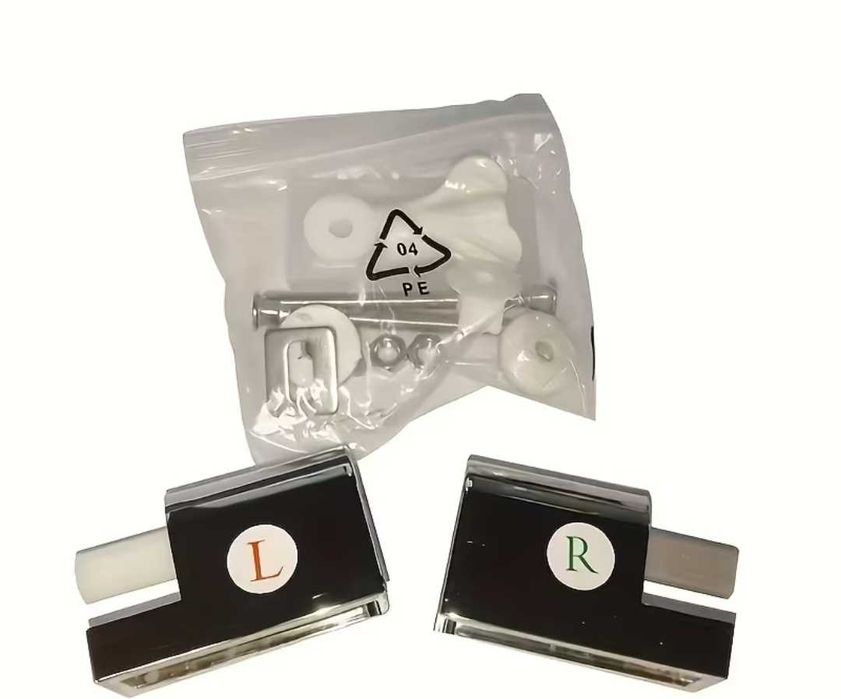 Комплект панти за тоалетна седалка с плавно затваряне, панти за WC