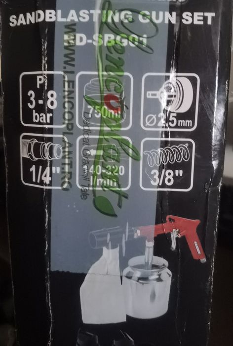 Vand pistol sablat nisip / gheață carbonica