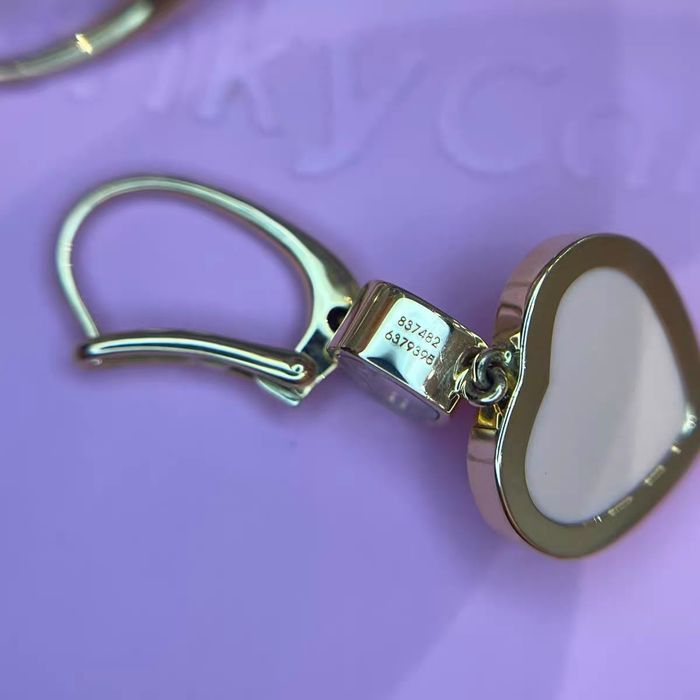 Серьги Chopard розовые