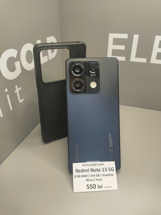Xiaomi Redmi Note 13 5G 8GB RAM/256GB/Graphite Black/ ID1827-AG2