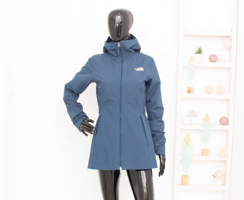 The North Face Hikesteller Оригинално дамско яке DryVent синьо водоустойчиво XS