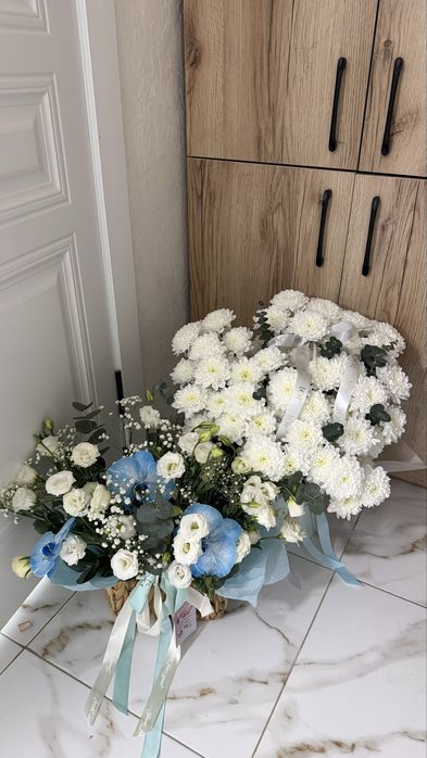 свежие цветы, очень красивые и ароматные