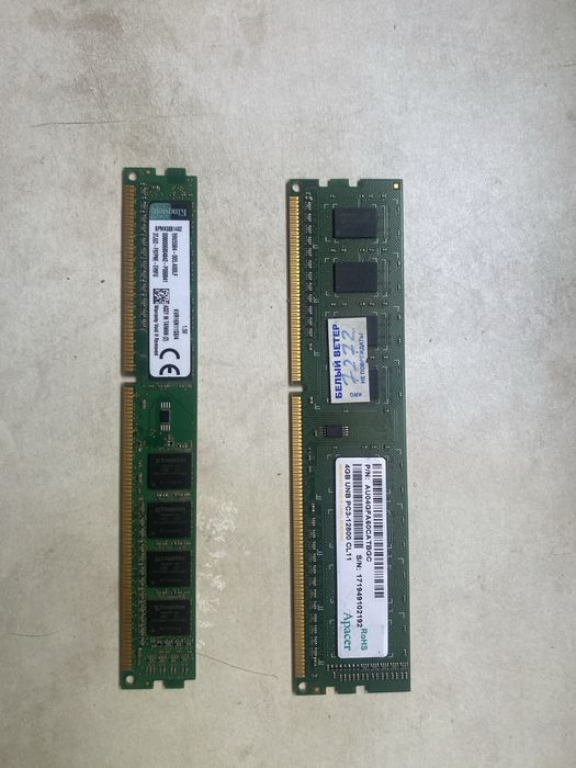 ОЗУ DDR 3 На 4 гб