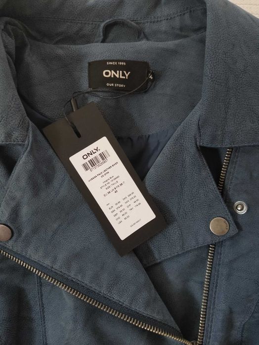 Черно палто Only, размер S