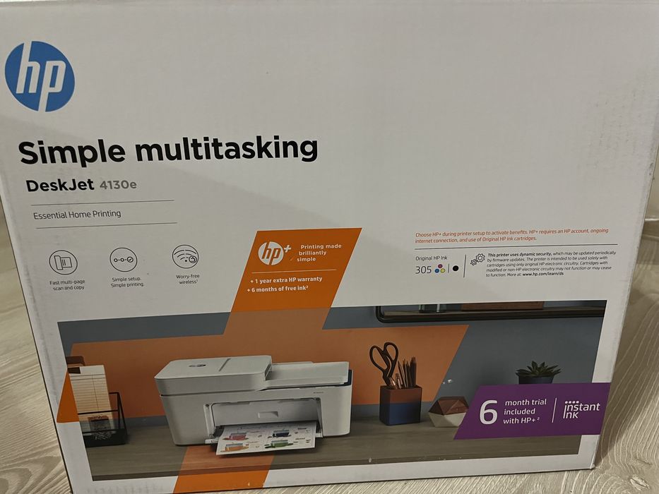 Принтер, Мастилено- струйно устройство DESKJET PLUS 4130 BLUE