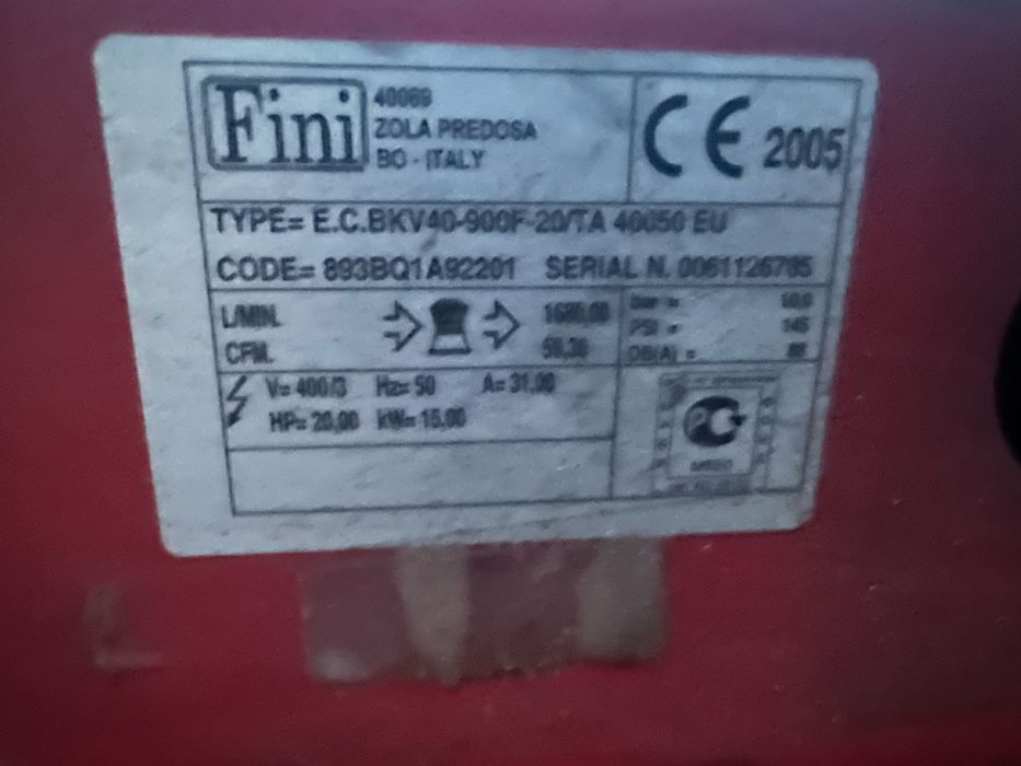 компрессор Fini advanced 1695литр