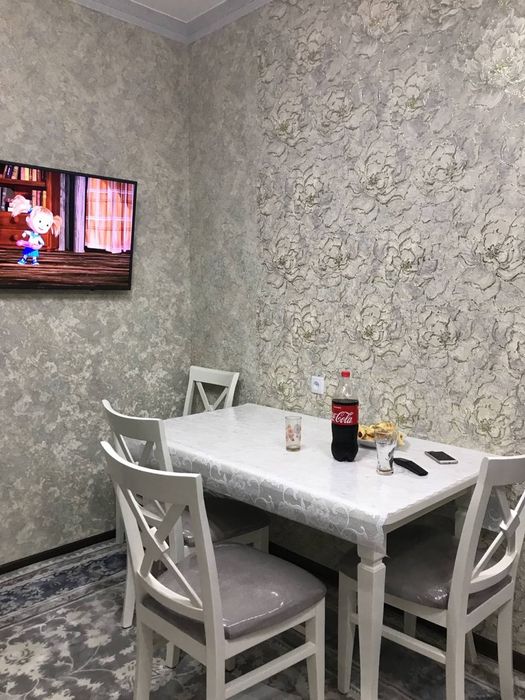 Сергели 6А Мерос ресторан 2х комнатная Ремонт Техника чистая квартира