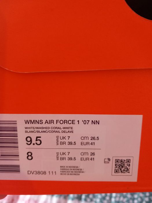 Кецове nike air force 1  41 номер