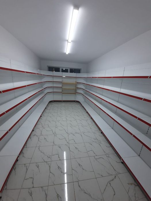 Пристенные и островные стеллажи овощные и хлебные стеллажи кассовые бо