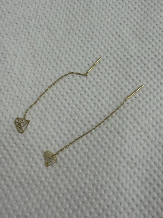Cercei aur Galben 14 K