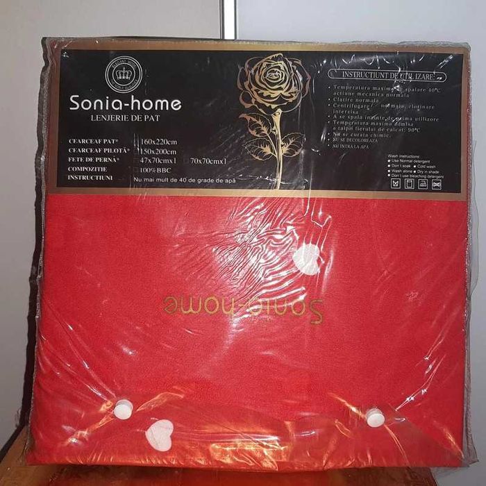 Lenjerie de pat NOUA din bumbac 4pcs cu pisici