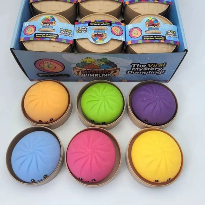 Хит 2026! Squishy dumpling на едро и дребно китайски хляб различни модели