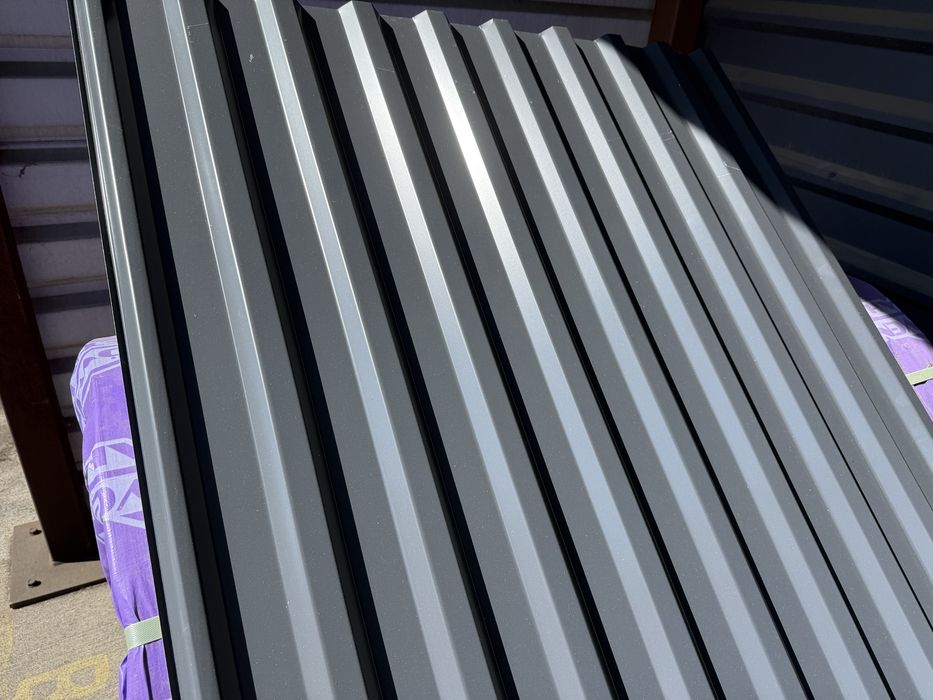 Tablă Cutată RAL 7016 T20 T35 debitată din rulou la lungime 2m 4m 6m