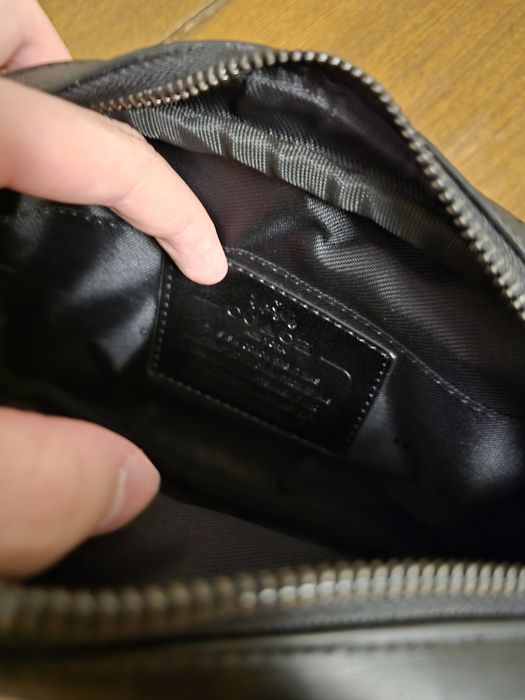 Разкошна, рядка, оригинална мъжка чанта Coach