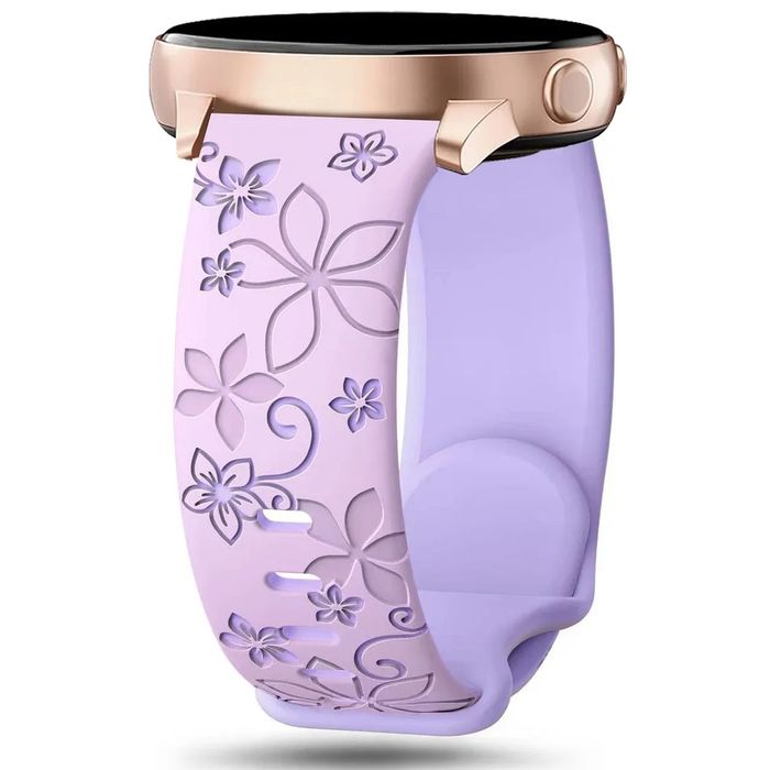 FLORAL Силиконова каишка за Huawei Watch/Samsung/Xiaomi/Garmin/Amazfit