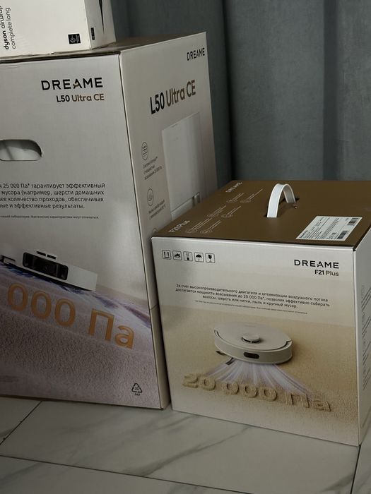 Робот Пылесос Dream F21 plus, 20000 Pa, с полной комплектацией для вас