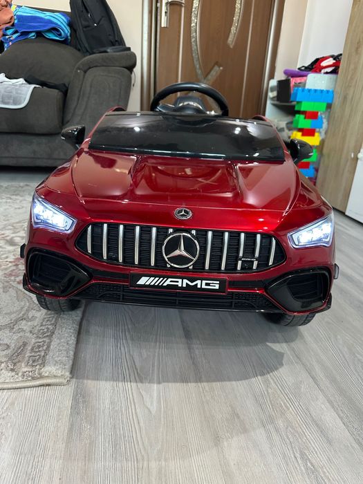 Детска акумулаторна кола CLA 45S 4x4 (12V) – КАТО НОВА + Дистанционно
