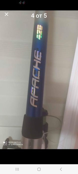 Пръчка с макара Мичел 4.20 дълга