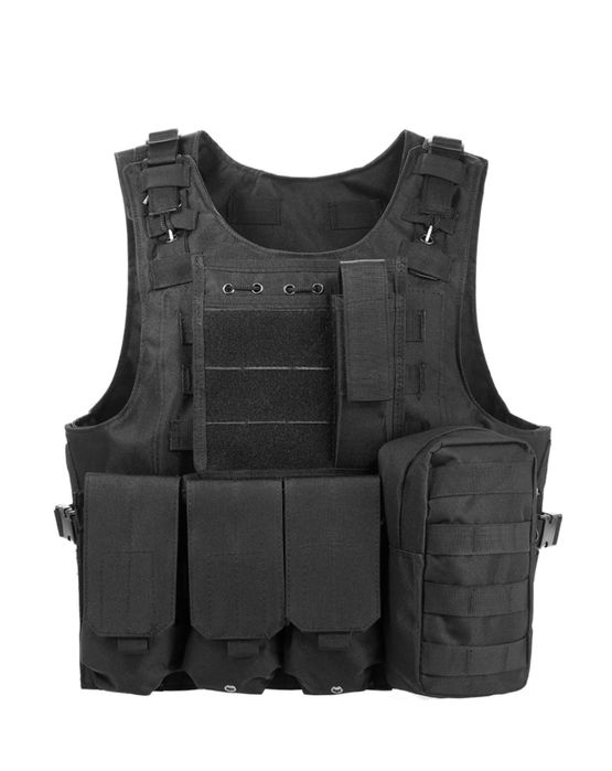 Vesta tactica neagra Airsoft