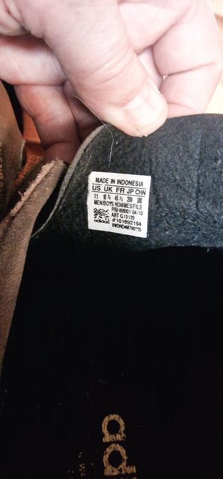 Adidasi barbat adidas maro /alb/ protouch