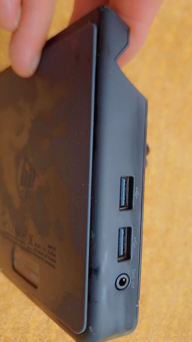Docking Station HP ElitePad (cu alimentator) USB, HDMI, Ethernet, Audio – Funcțional 100% / Defect estetic