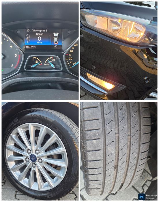 Ford Focus 1.5 TDCI, 120 cp Model TITANIUM, an 08/2016,euro 6, RATE/Avans 0 ! Rate de la 149€ ron/lună,  Garanție,  Revizie! Gata de drum !!!