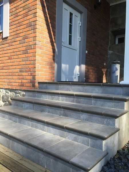 Клинкерные ступени и напольная плитка, клинкер Германия