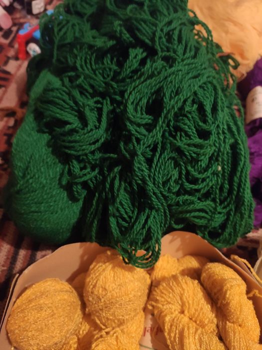 Прежда на гранчета и топки