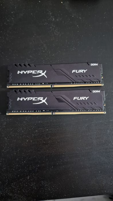 DDR4 HyperX fury 2x8(16gb kit) 3000MHZ