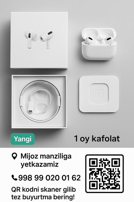 AirPods Pro 2  Ishonchli va Sifatli!