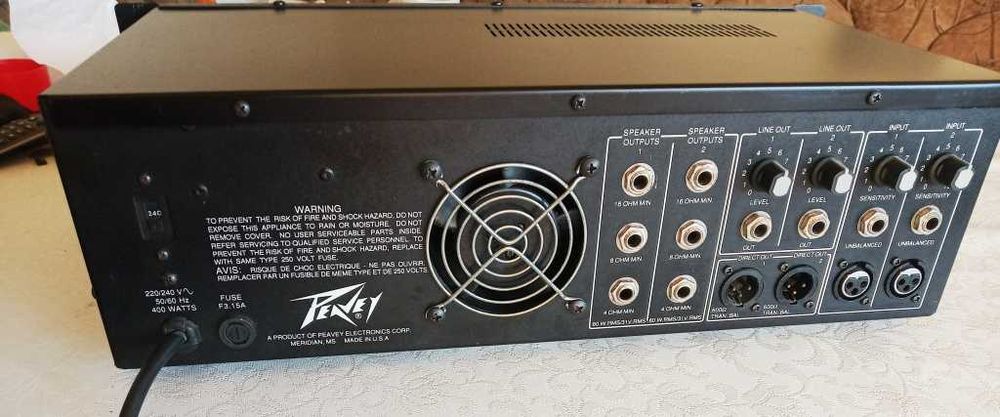Лампов Peavey Classic 60/60 Stereo All Tube Amplifier/Пиви стерео