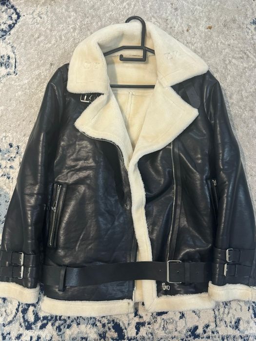 Женская куртка кожная