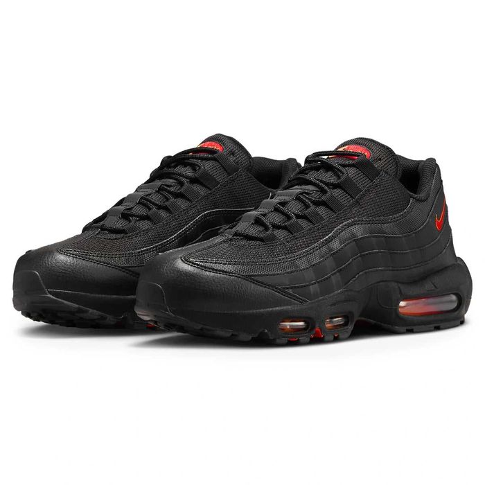 Nike air max 95 red and black