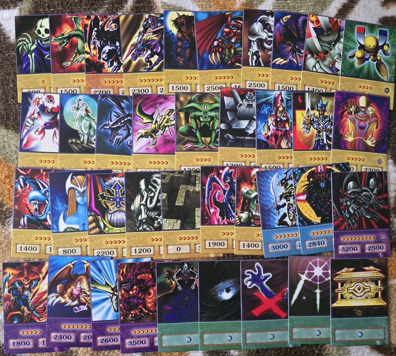Yu-Gi-Oh! Anime style карти