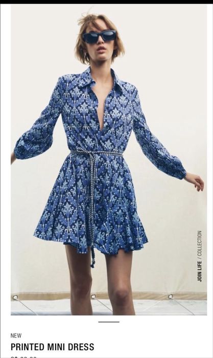 Рокля Zara с колан